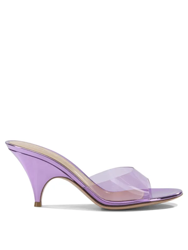 Sofia 70 Mm Heeled Shoes Purple sold by Wanan Luxury