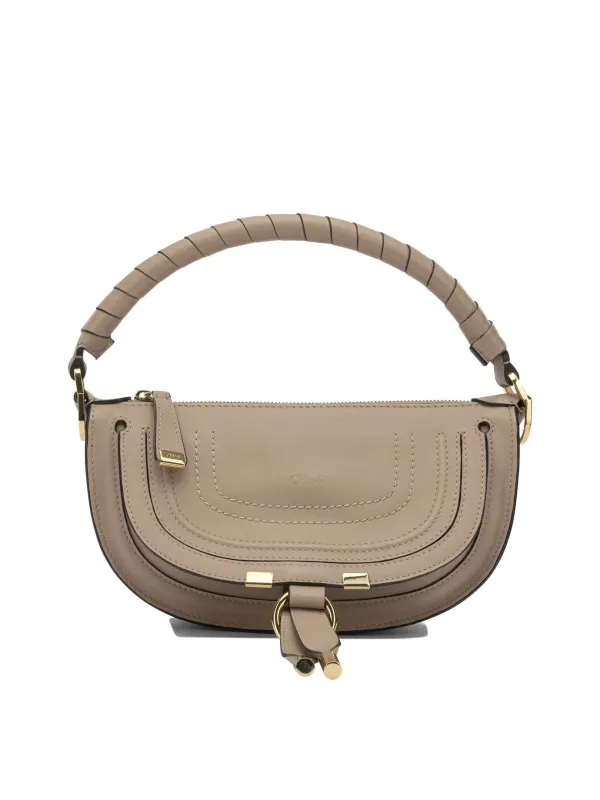 Marcie Shoulder Bags Beige made by Chloe