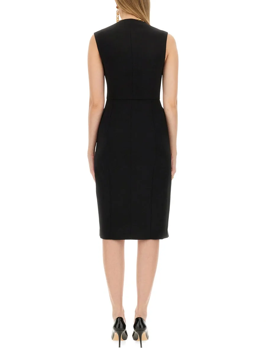 Crepe Dress sold by Wanan Luxury product image thumbnail 3