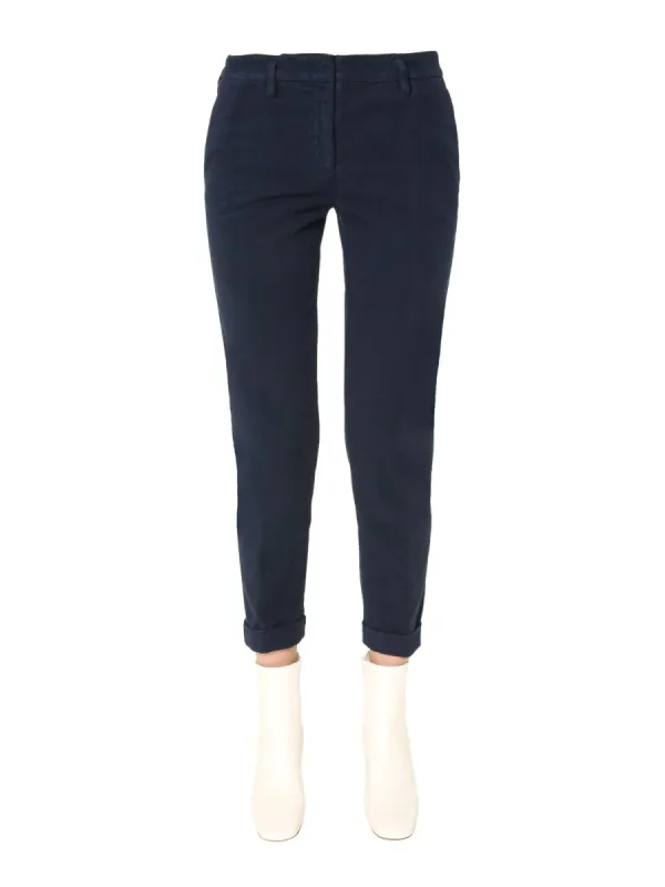 Slim Fit Trousers made by Aspesi