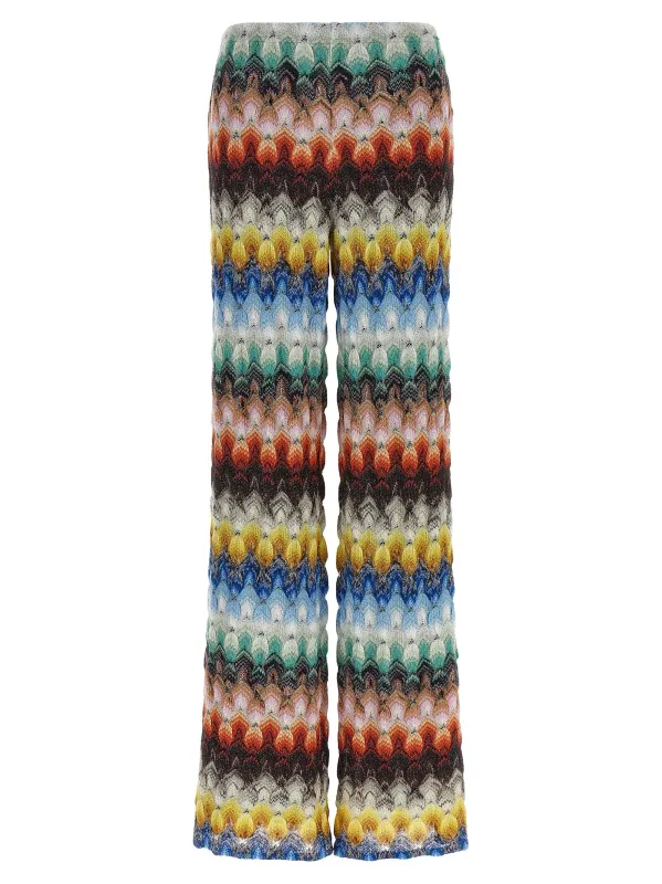 Lamé Viscose Pants Multicolor made by Missoni