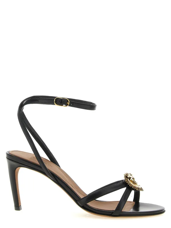 Devotion Sandals Black made by Dolce & Gabanna
