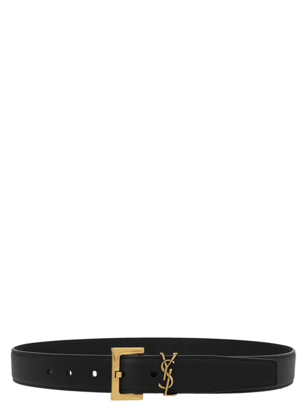 Cassandre Belts Black made by Yves Saint Laurent
