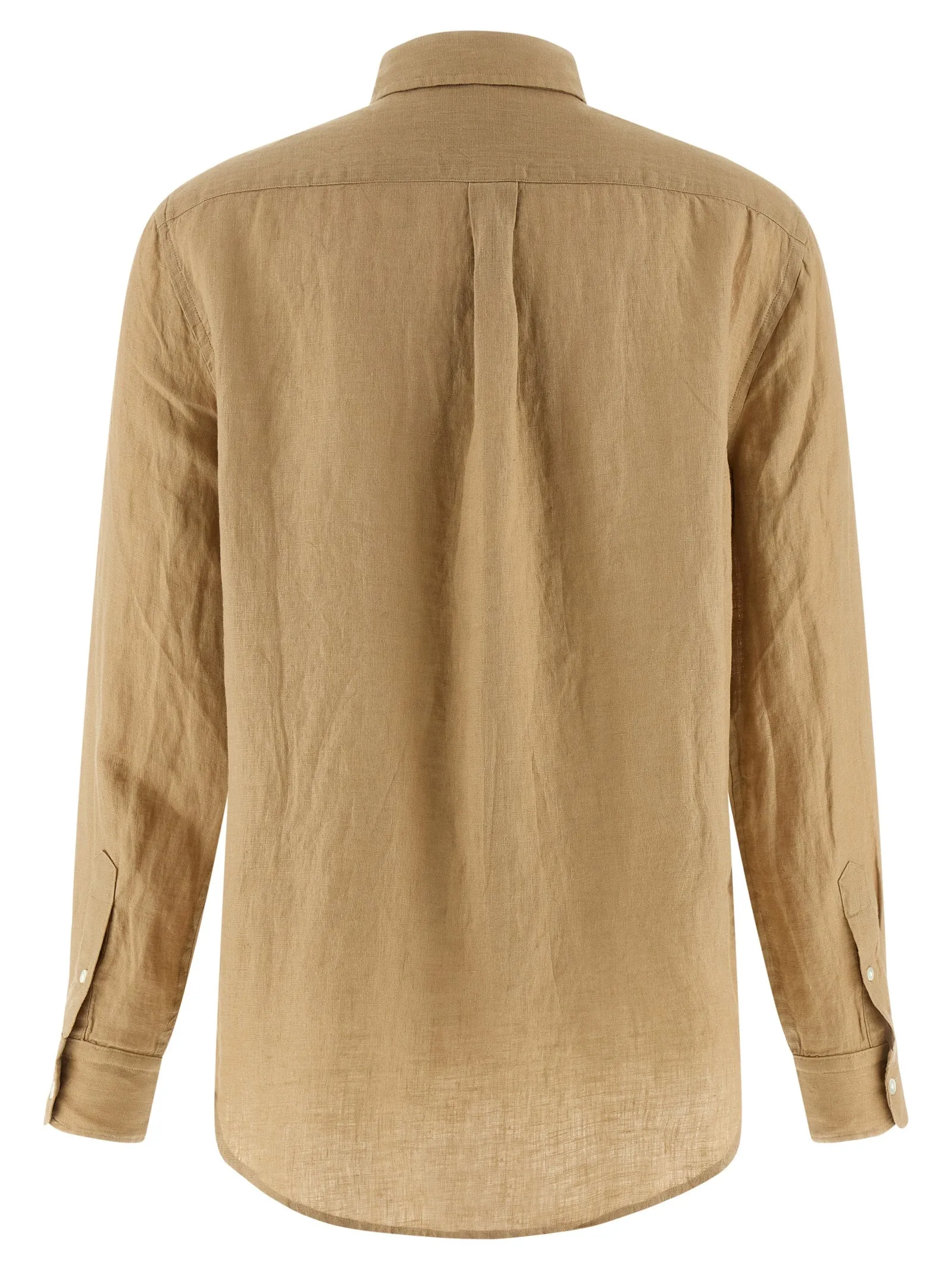 Linen Shirt Shirt And Blouse Beige sold by Wanan Luxury product image thumbnail 2