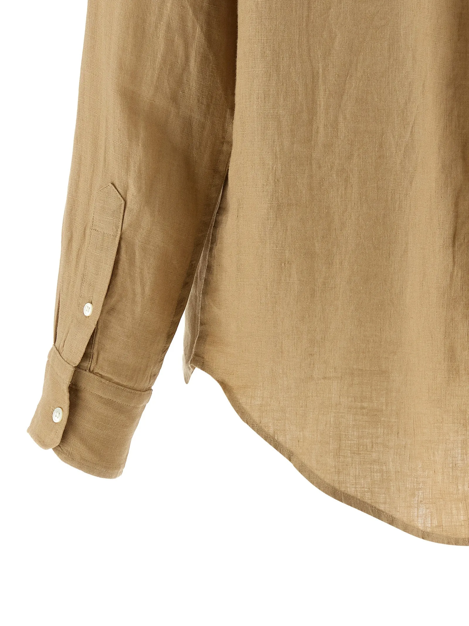 Linen Shirt Shirt And Blouse Beige sold by Wanan Luxury product image thumbnail 4