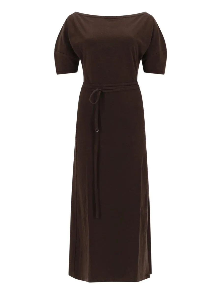 Cotton And Linen Midi Dress sold by Wanan Luxury