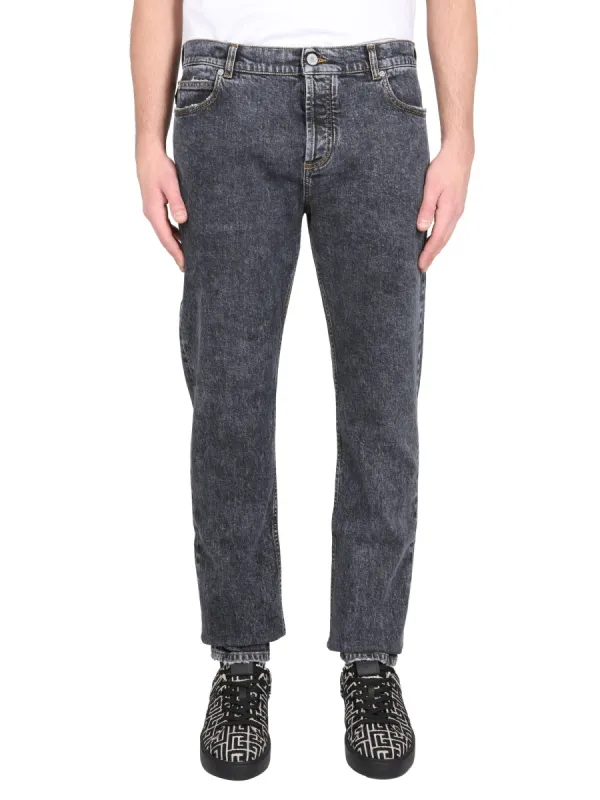 Slim Fit Jeans made by Balmain