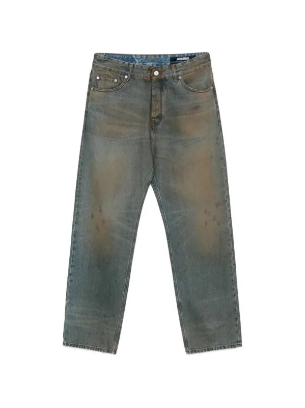 Berger De NîMes Distressed Jeans made by Jacquemus