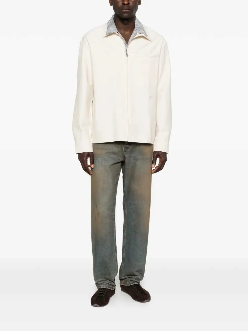 Berger De NîMes Distressed Jeans sold by Wanan Luxury product image thumbnail 2
