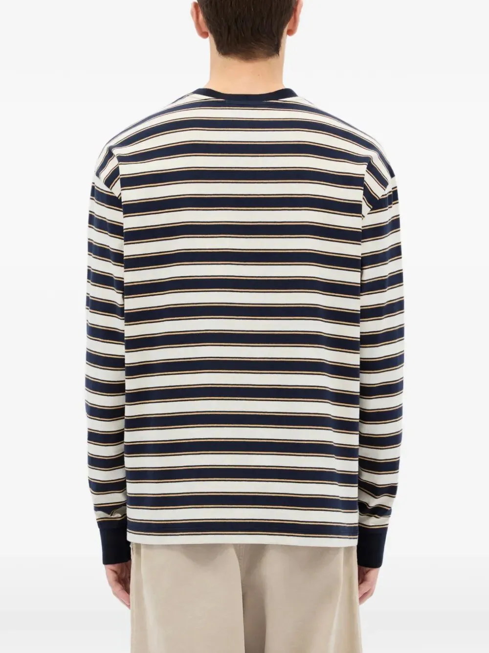 Long-Sleeved Striped T-Shirt sold by Wanan Luxury product image thumbnail 3