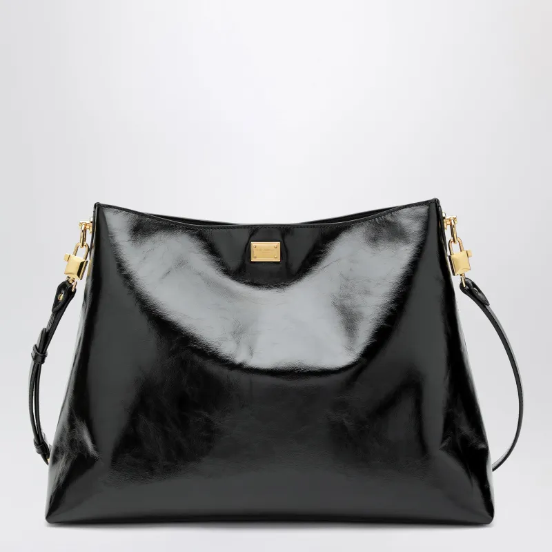 Vittoria Large Black Bag made by Dolce & Gabanna