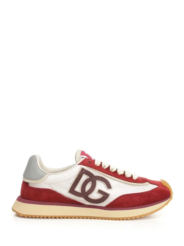 Dg Cushion Sneakers Bordeaux sold by Wanan Luxury