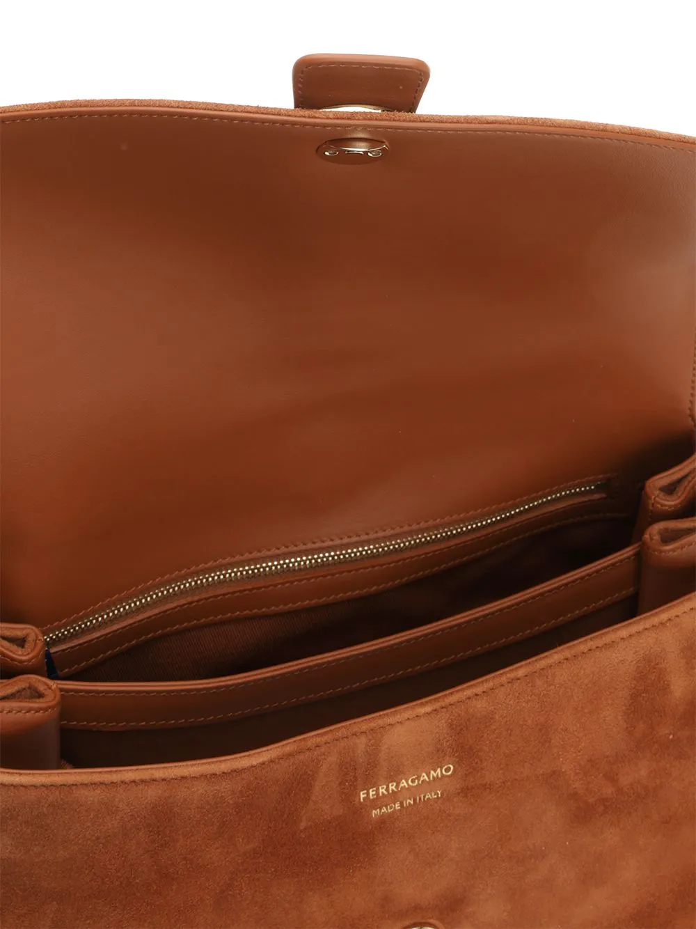 Shoulder Bag With Front Flap Handbags Brown sold by Wanan Luxury product image thumbnail 4