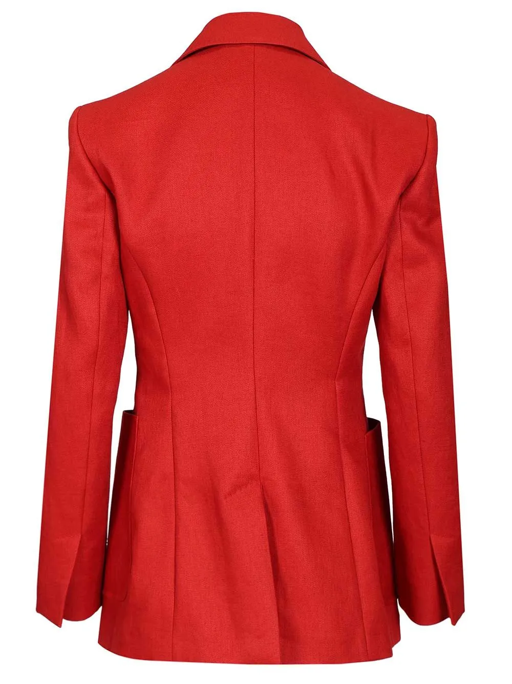 Linen Blazer Jackets Red sold by Wanan Luxury product image thumbnail 2