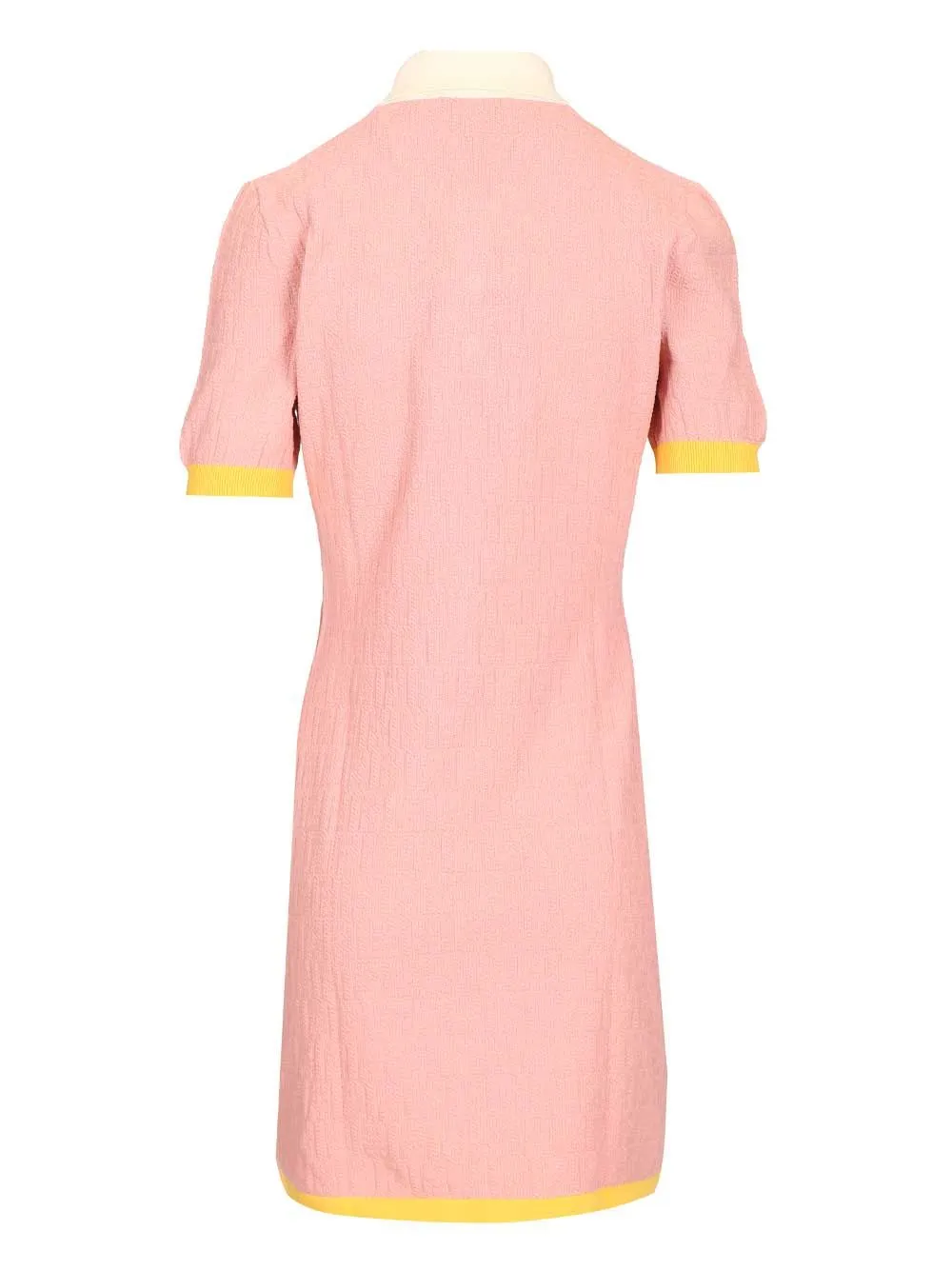 Adv - Look 2 - Cropped Polo Knit Openwork Dresses Rose sold by Wanan Luxury product image thumbnail 2