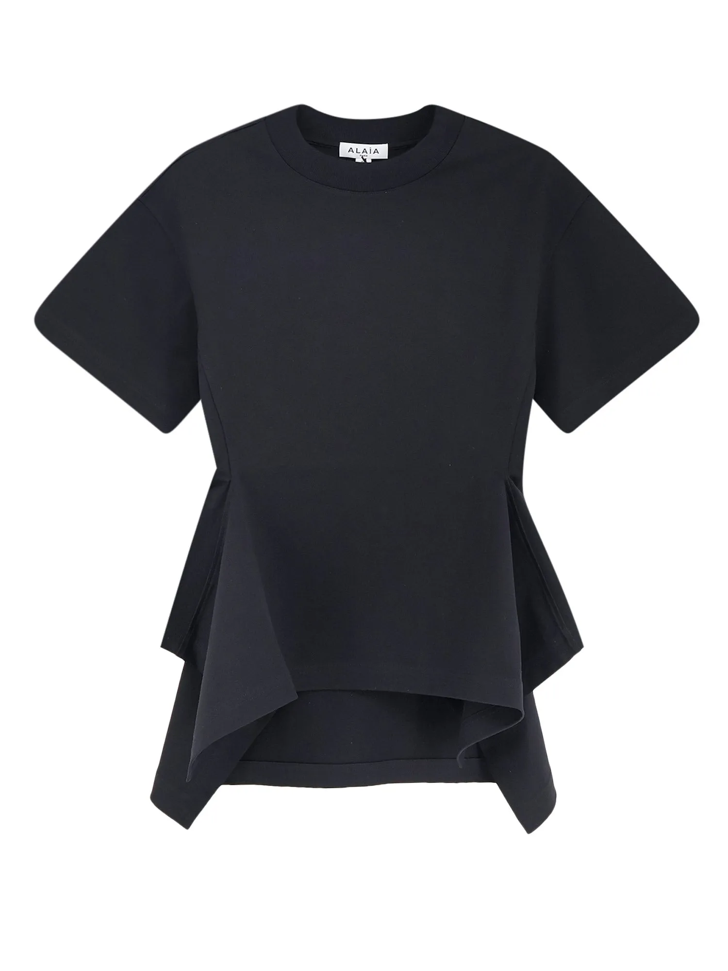 Paneled Cotton T-Shirt sold by Wanan Luxury