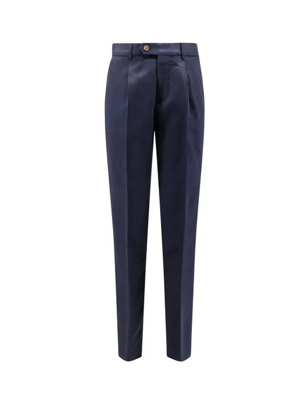 Silk And Linen Trousers made by Brunello Cucinelli