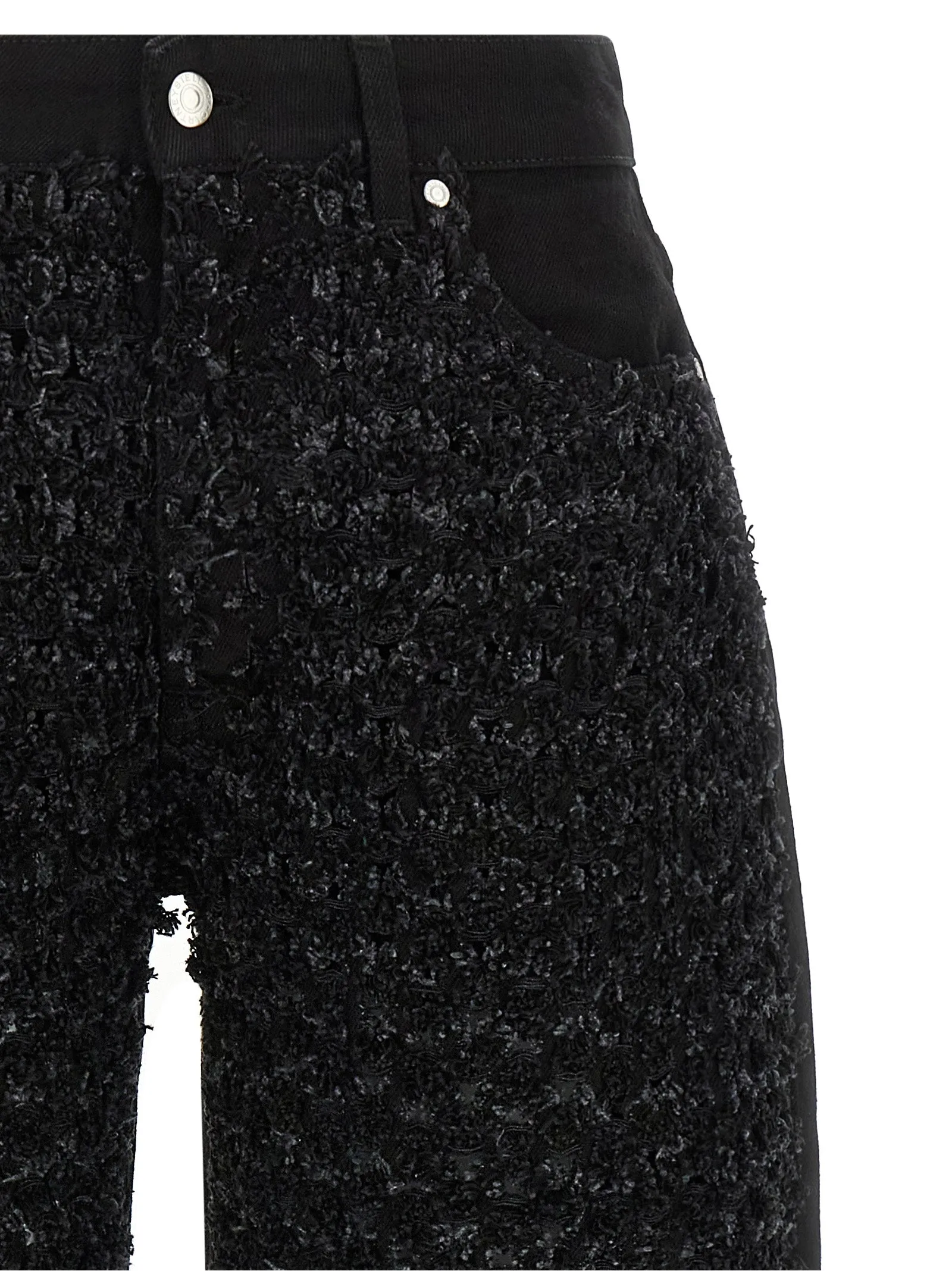 Bouclé Jeans Black sold by Wanan Luxury product image thumbnail 3