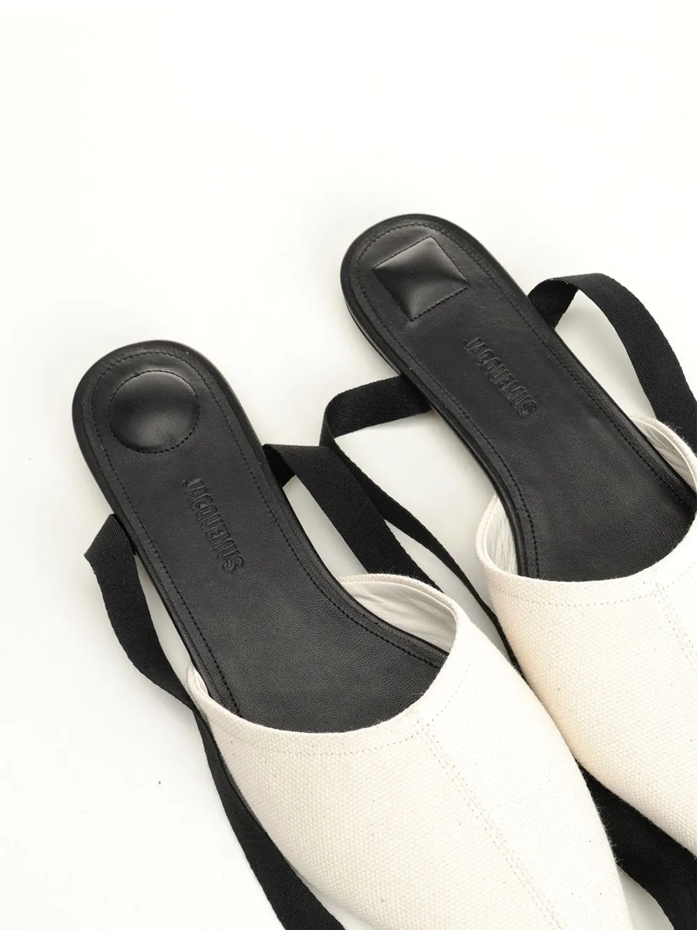 Canvas Espadrille Mules Scarpe Basse White sold by Wanan Luxury product image thumbnail 5