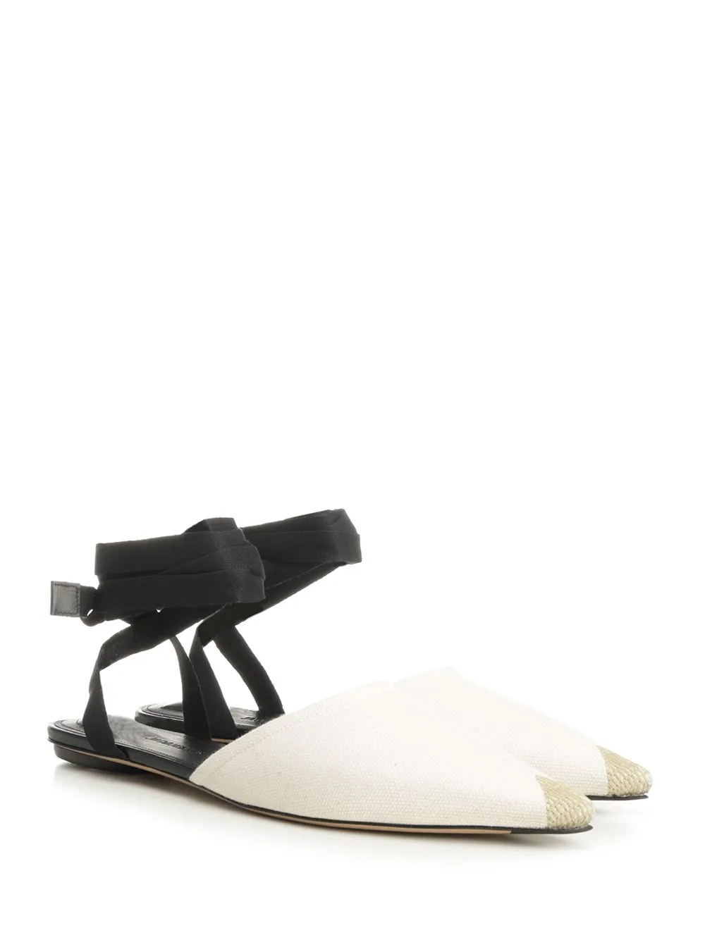 Canvas Espadrille Mules Scarpe Basse White sold by Wanan Luxury product image thumbnail 2