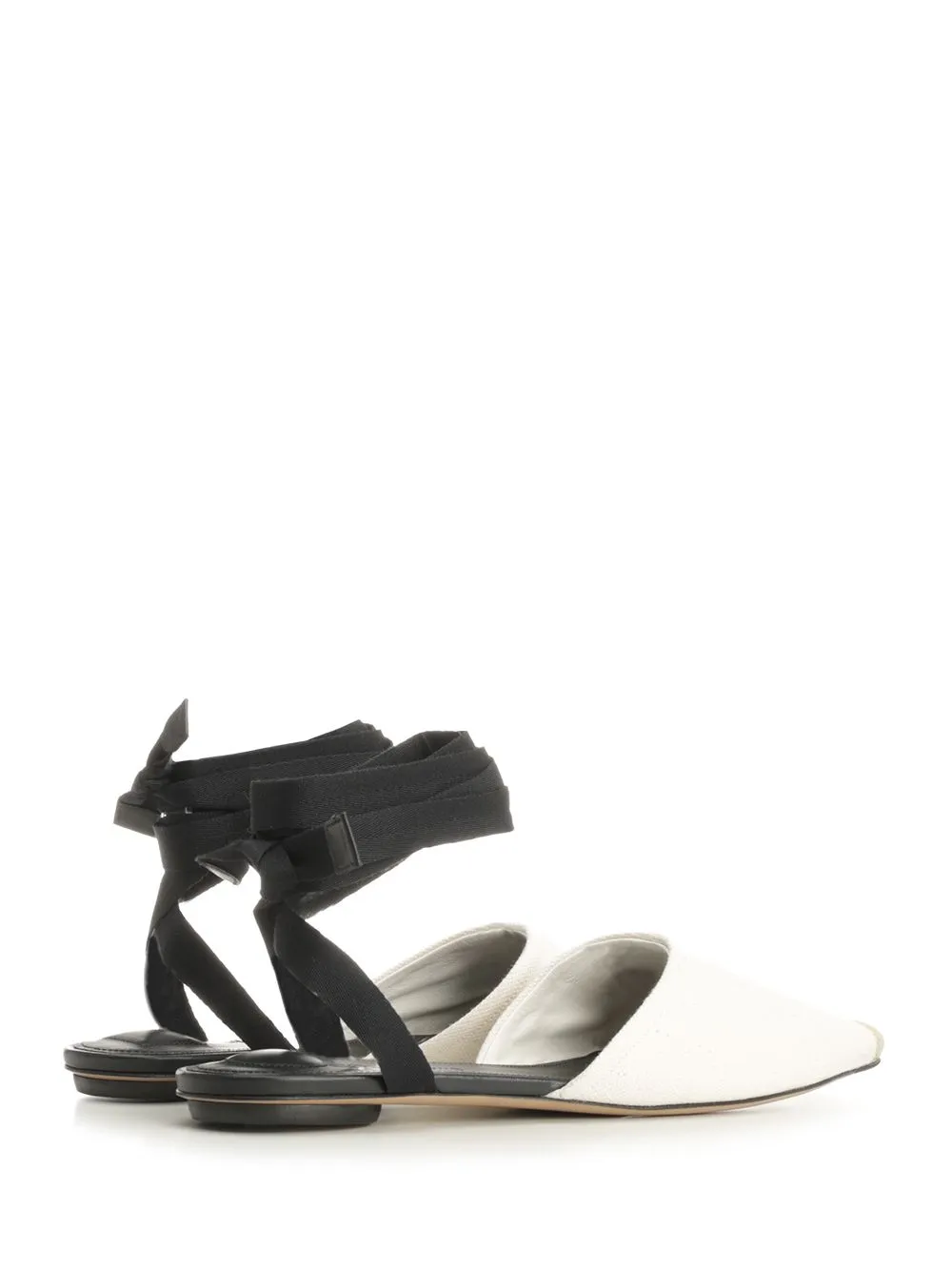 Canvas Espadrille Mules Scarpe Basse White sold by Wanan Luxury product image thumbnail 3