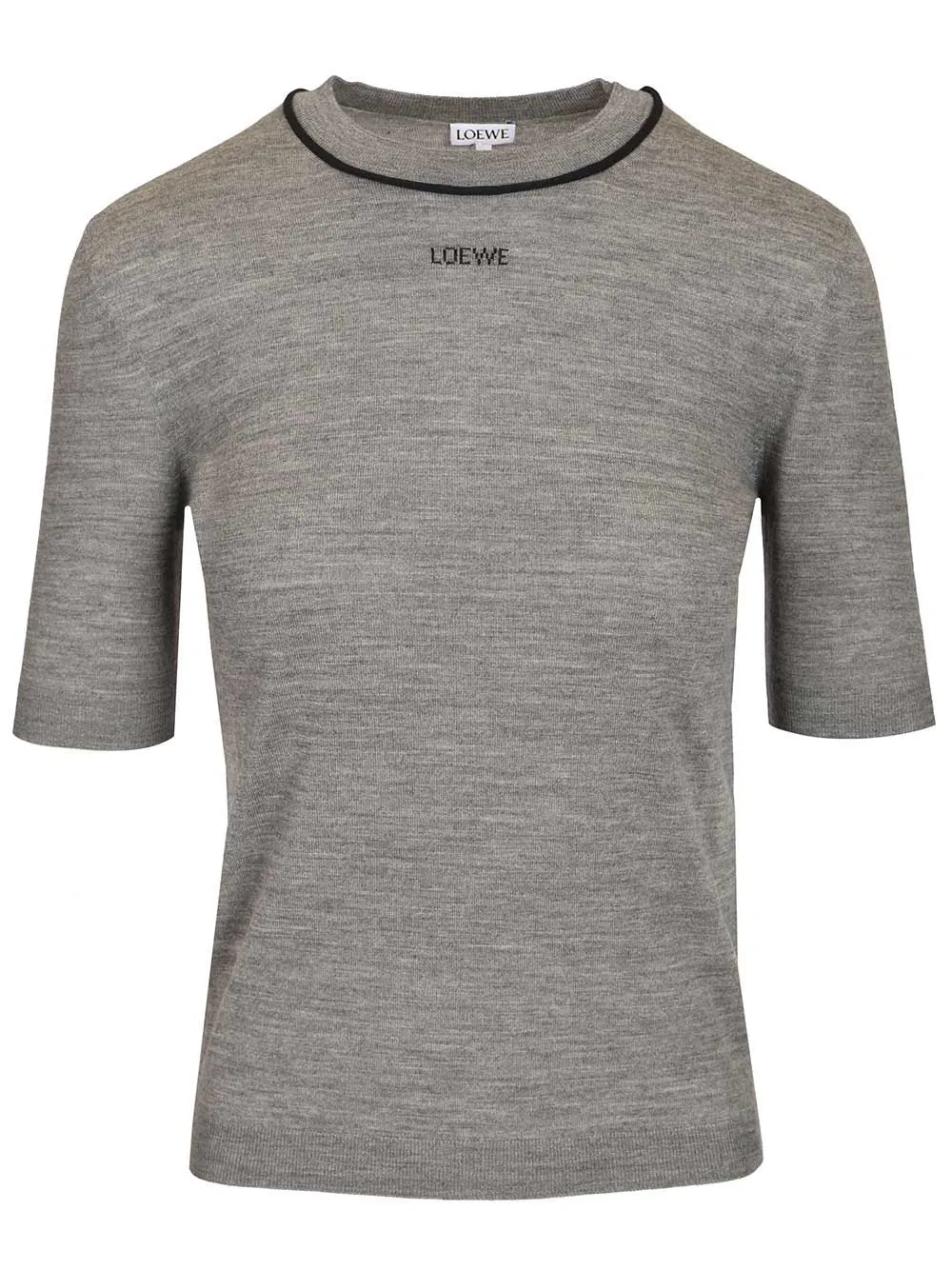 Wool Sweater Knitwear Grey sold by Wanan Luxury