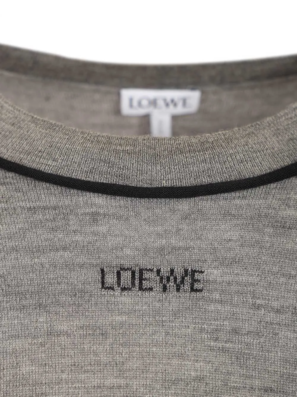 Wool Sweater Knitwear Grey sold by Wanan Luxury product image thumbnail 3