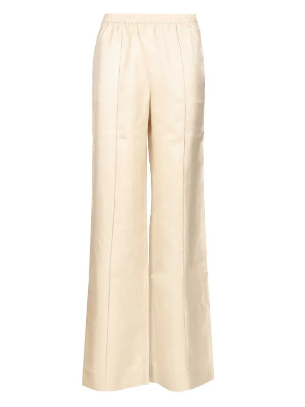 Lars Trousers White made by Loulou De Saison