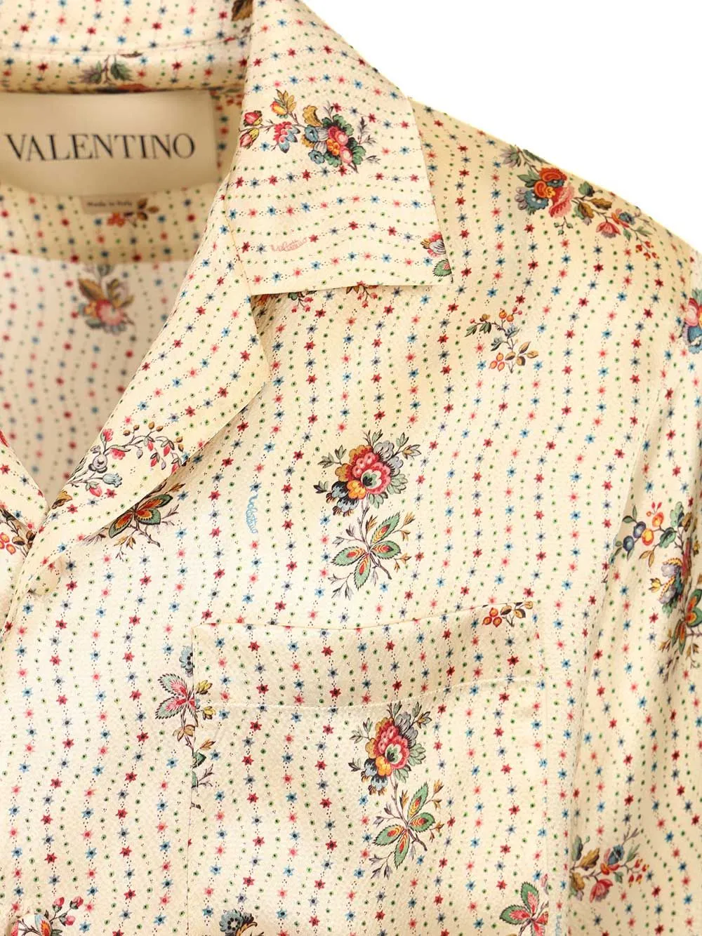 Papier Floral Bowling Shirt Shirts Beige sold by Wanan Luxury product image thumbnail 3
