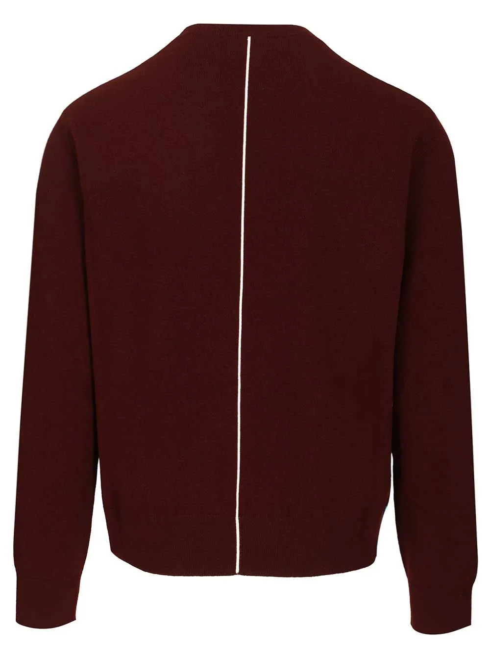 Wool Sweater Knitwear Bordeaux sold by Wanan Luxury product image thumbnail 2
