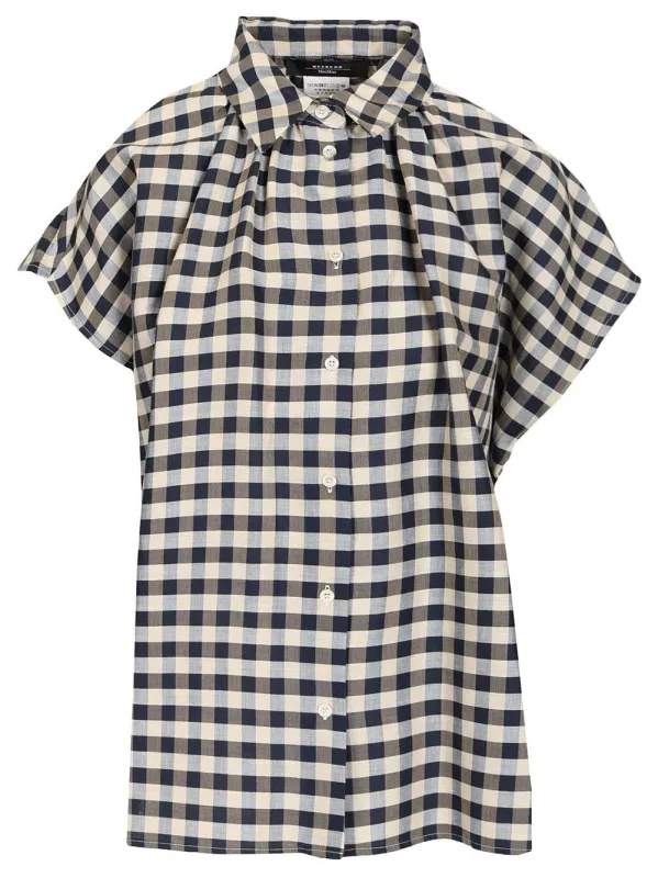 Shirt In Cotton And Ramie Batavia Shirts Multicolor made by Wanan Luxury