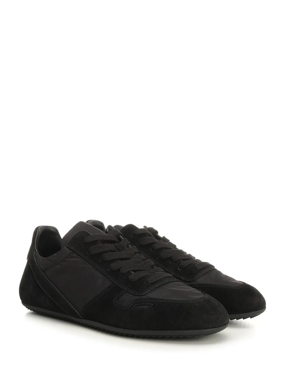 Minimal With Suede Sneakers Black sold by Wanan Luxury product image thumbnail 4