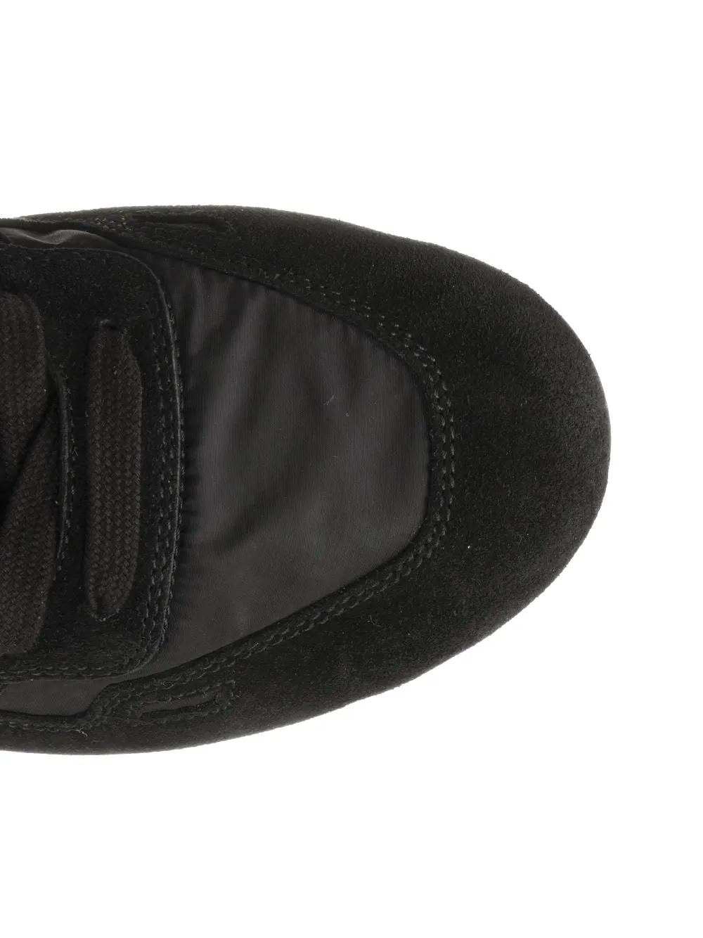 Minimal With Suede Sneakers Black sold by Wanan Luxury product image thumbnail 5