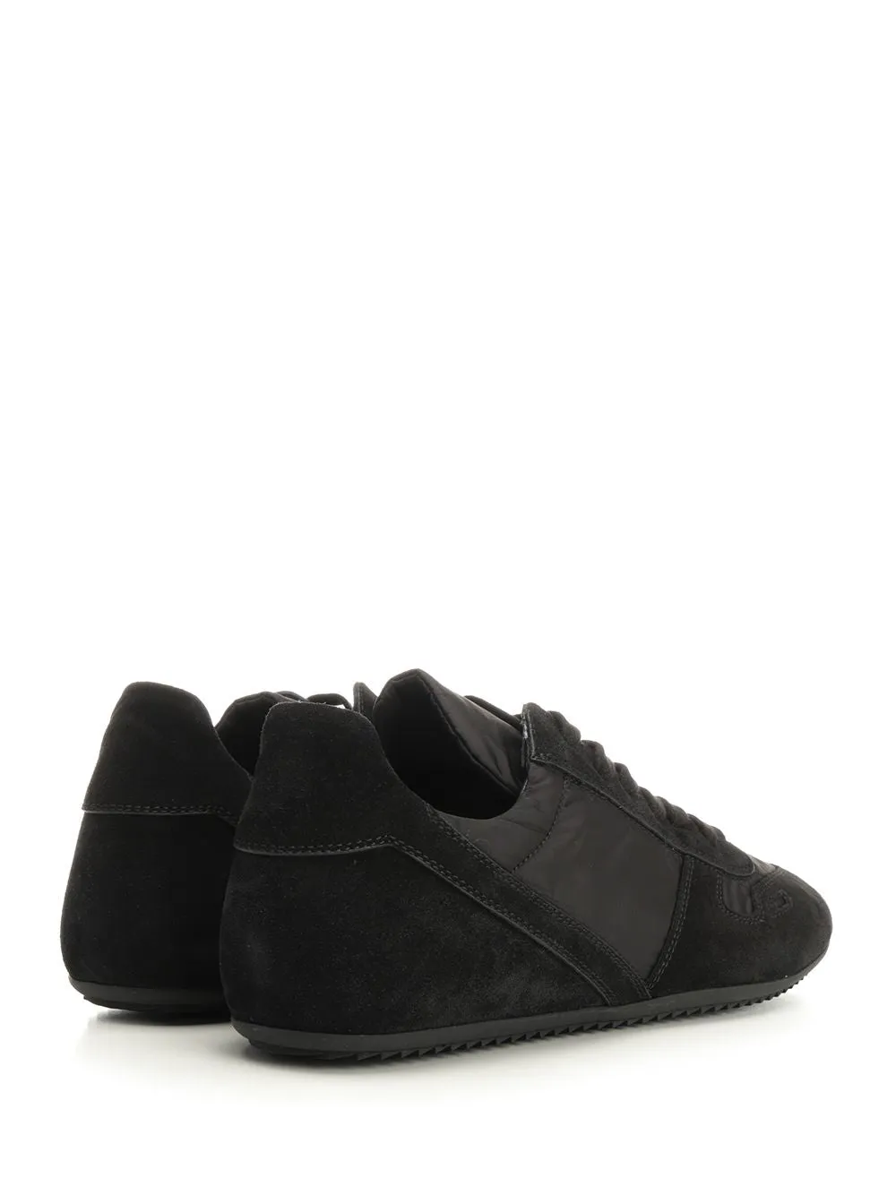 Minimal With Suede Sneakers Black sold by Wanan Luxury product image thumbnail 2