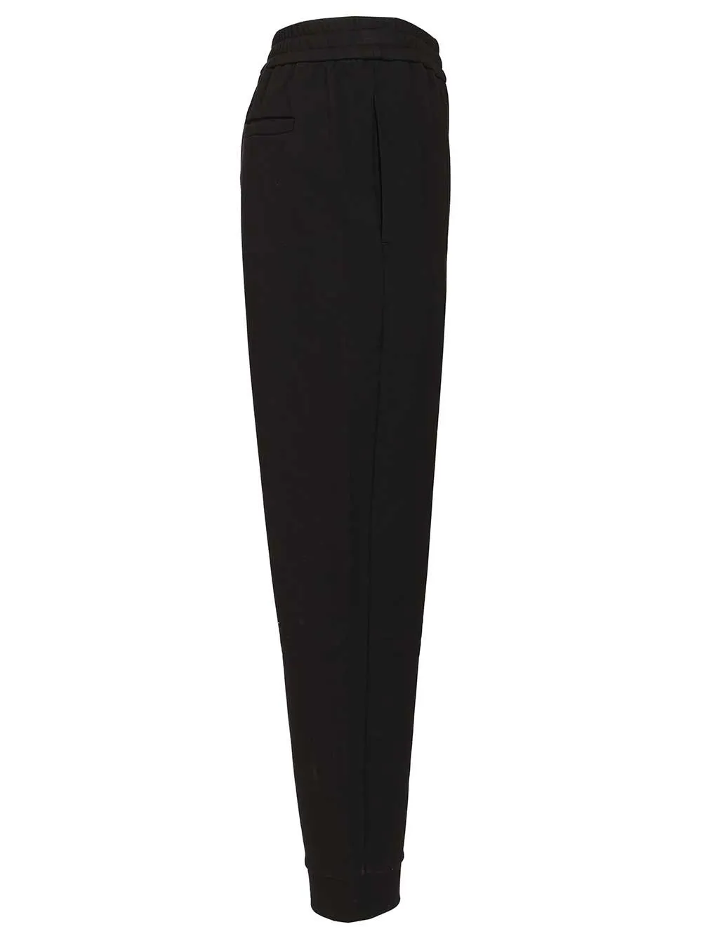 Joggers In Cotton And Cashmere Trousers Black sold by Wanan Luxury product image thumbnail 3