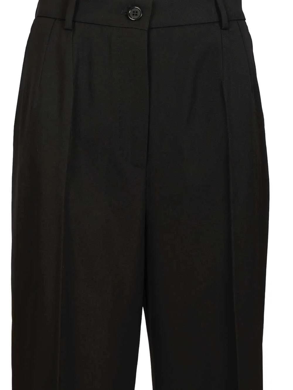 Wool Gabardine Trousers Black sold by Wanan Luxury product image thumbnail 3