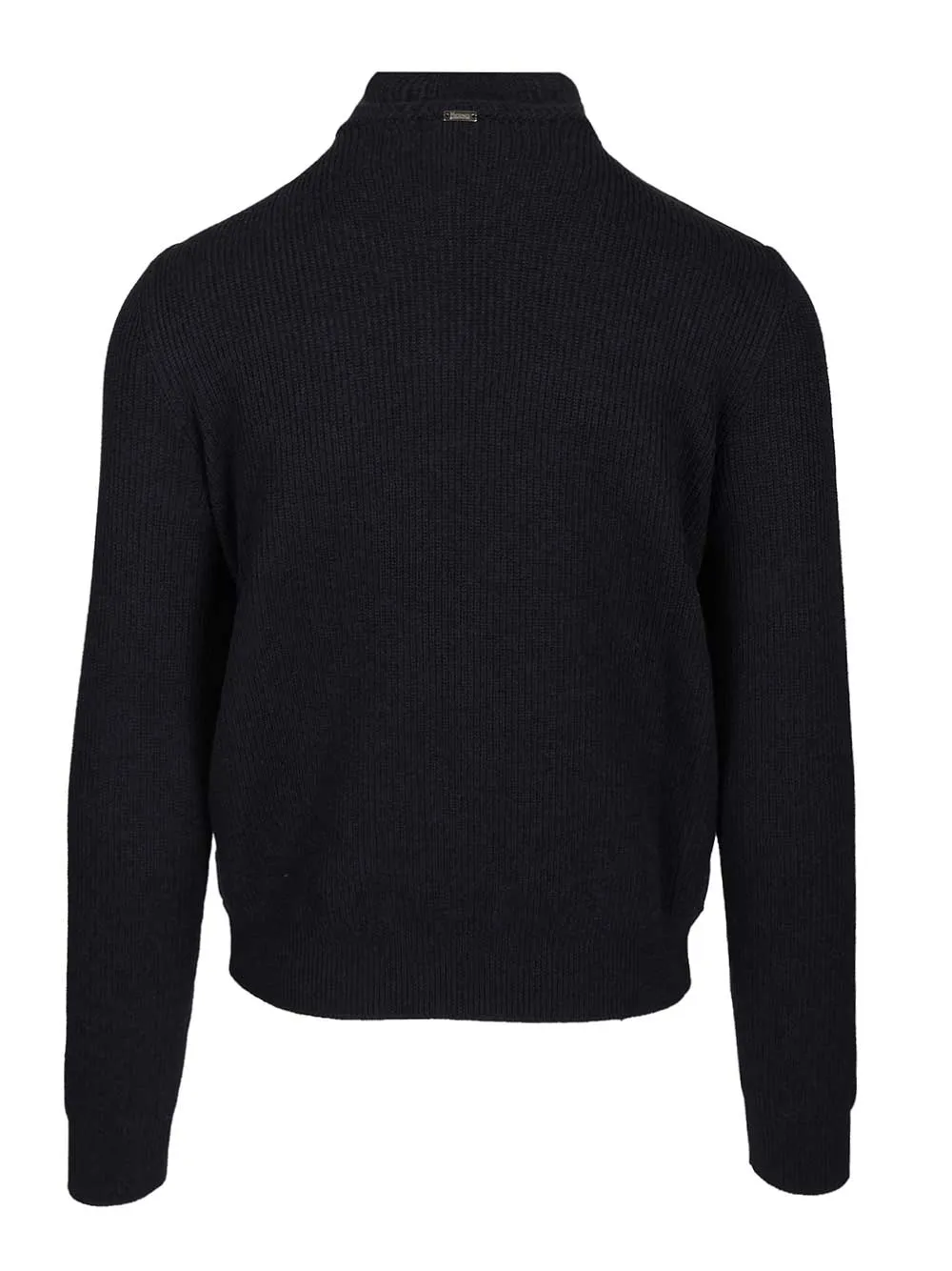 Jacket In Pure Merino Wool Jackets Blue sold by Wanan Luxury product image thumbnail 2