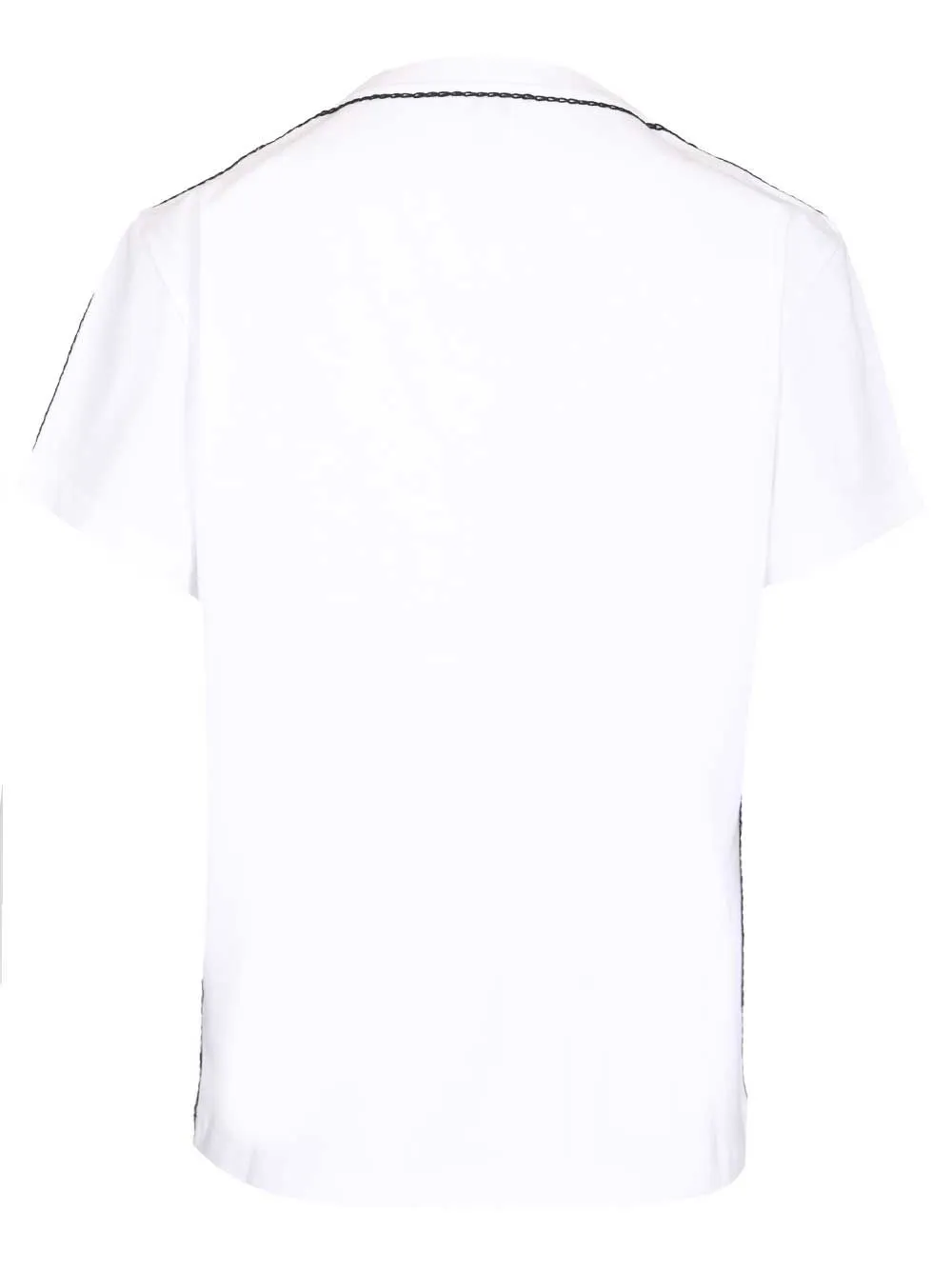 Relaxed Fit Cotton T-Shirt White sold by Wanan Luxury product image thumbnail 2