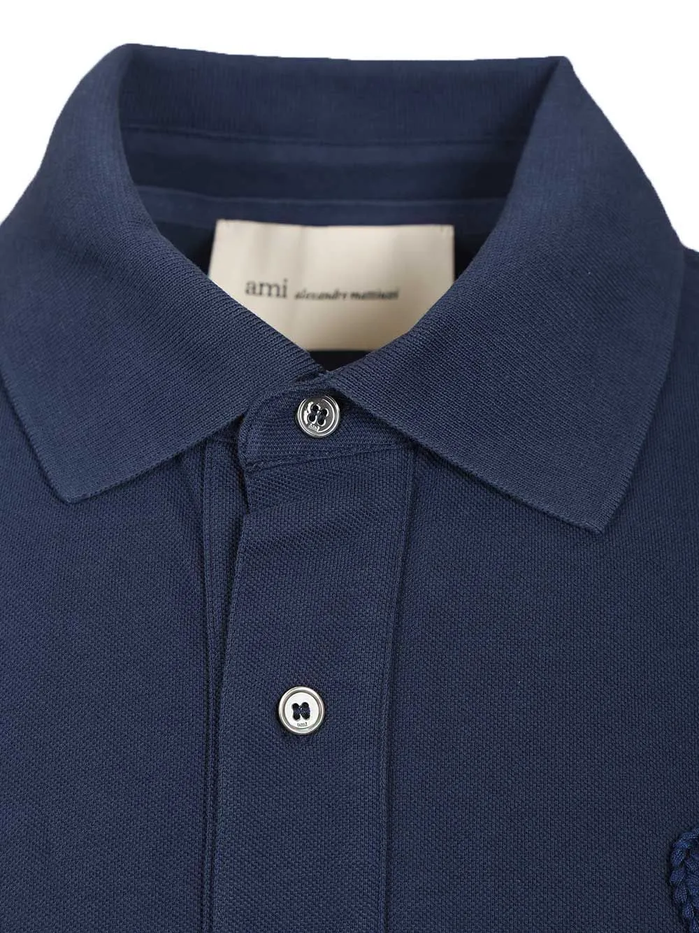 Ami De Coeur Polo Shirt Blue sold by Wanan Luxury product image thumbnail 4