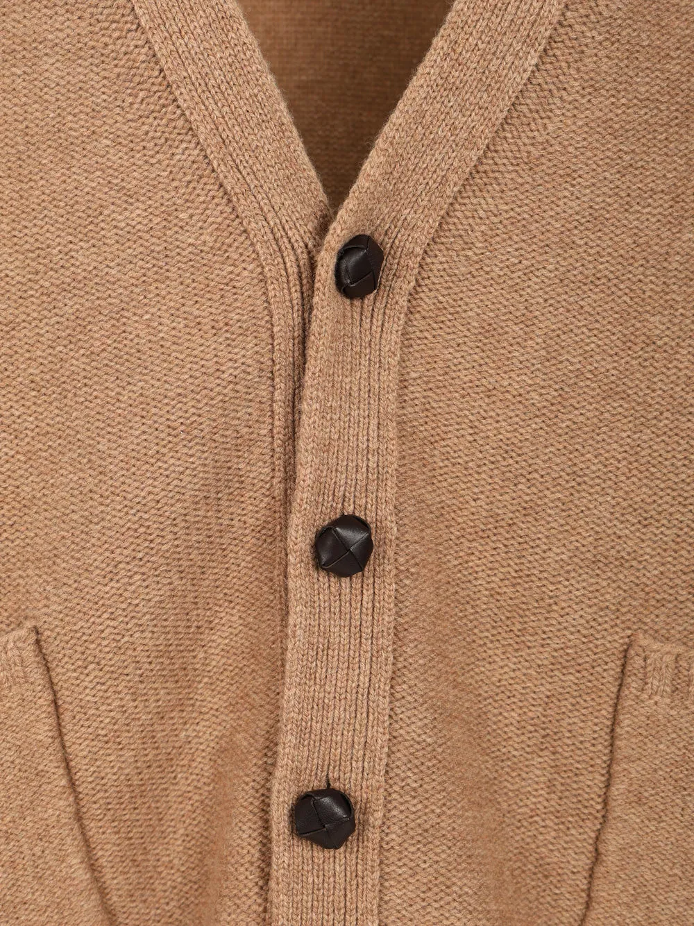 Wool Cardigan Knitwear Beige sold by Wanan Luxury product image thumbnail 4