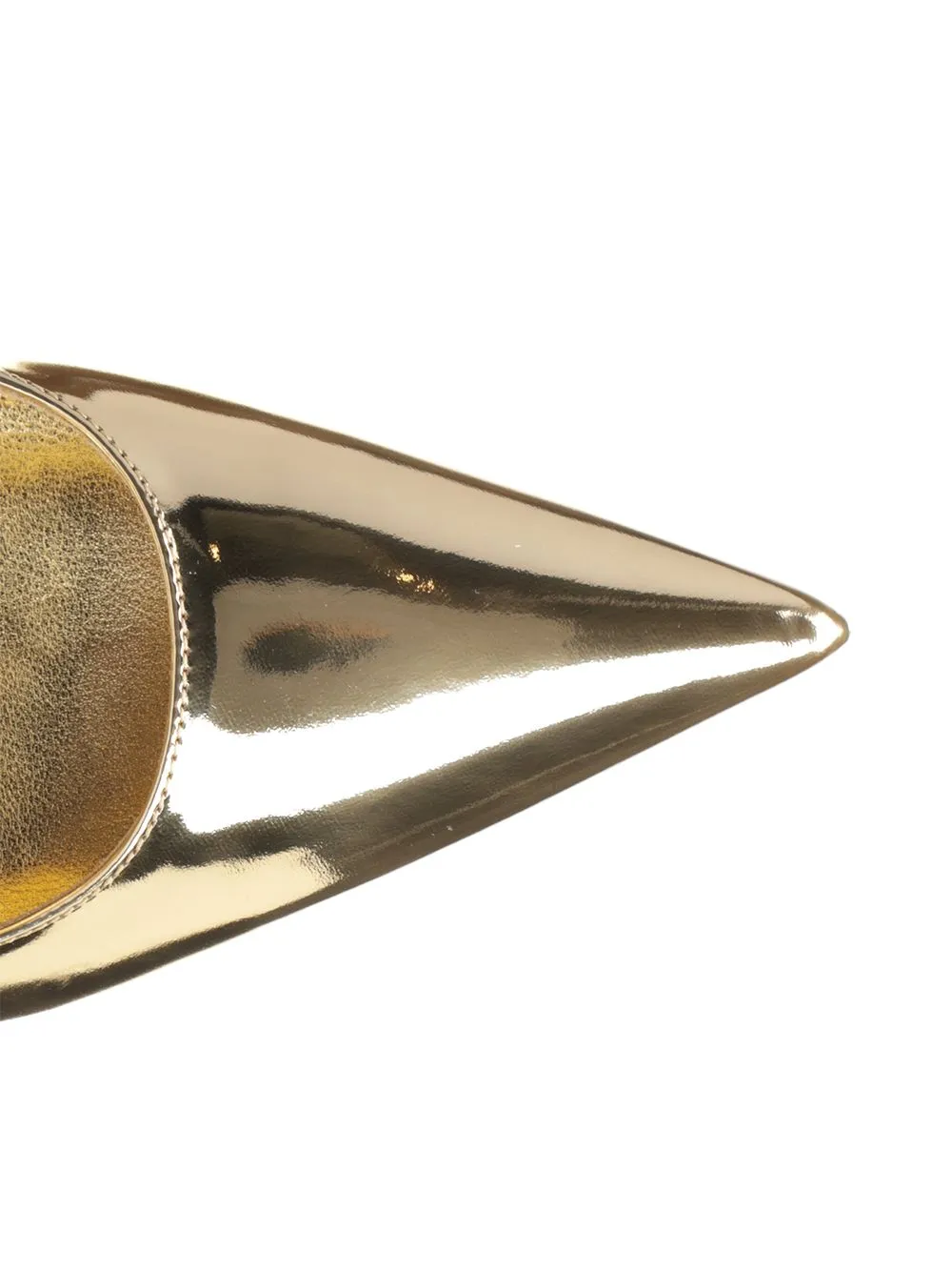 Lidia Pumps Gold sold by Wanan Luxury product image thumbnail 4