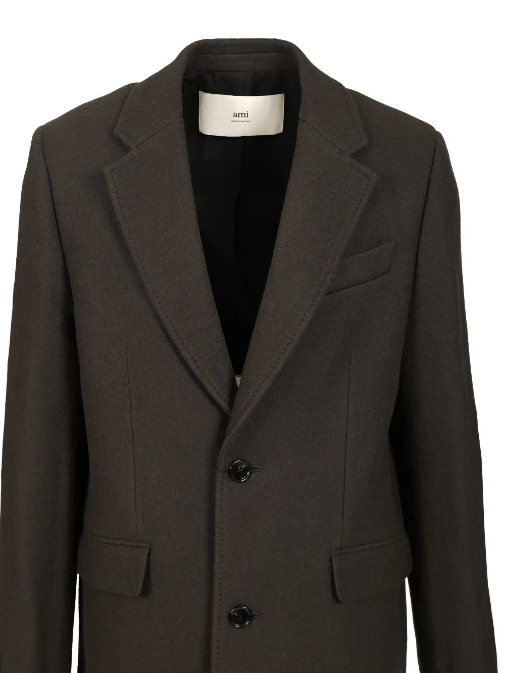 Wool Coat Coats Grey sold by Wanan Luxury product image thumbnail 4