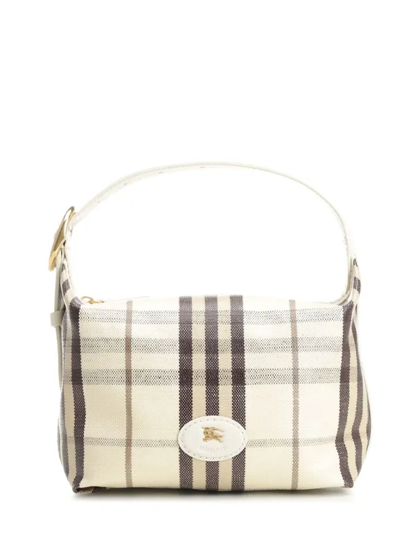 Highlands Handbags White made by Burberry