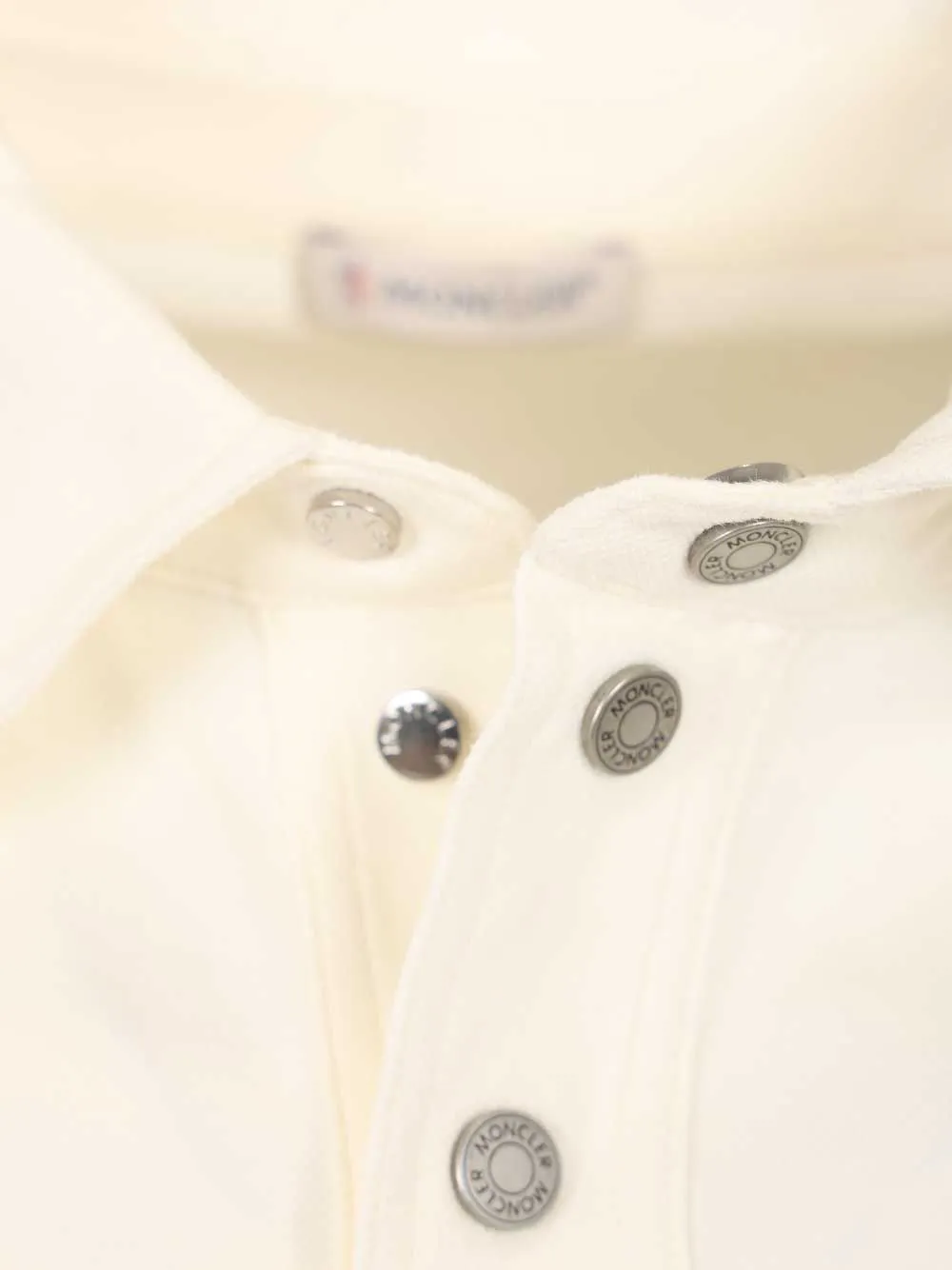 Cotton Pique Polo Shirt White sold by Wanan Luxury product image thumbnail 3