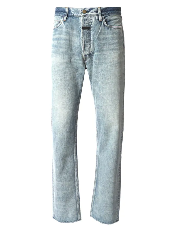 Classic 5 Pocket Jeans Light Blue sold by Wanan Luxury