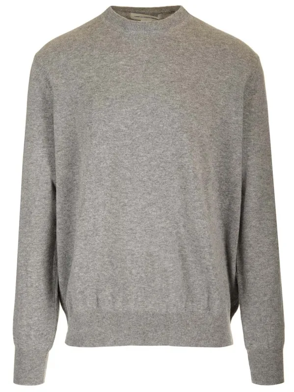 Wool Sweater Knitwear Grey made by Wanan Luxury