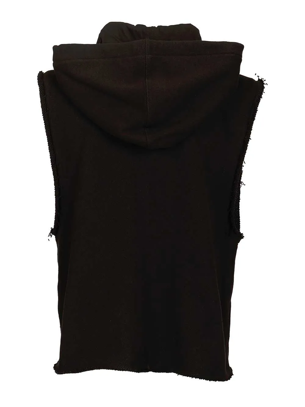 Cotton Jersey Vest Sweatshirts Black sold by Wanan Luxury product image thumbnail 2