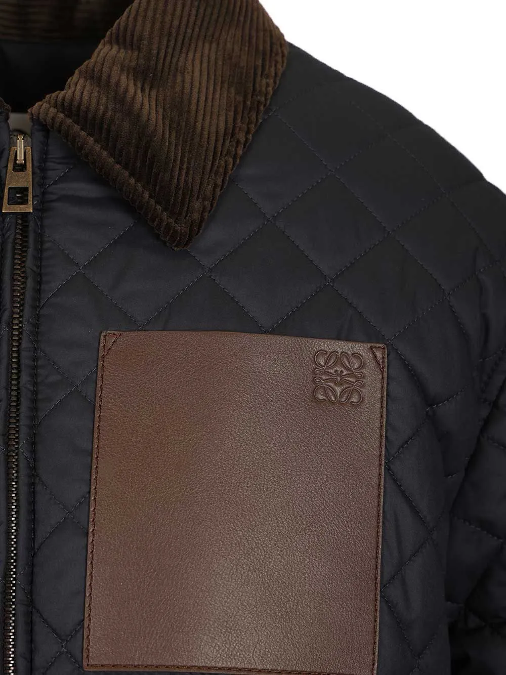 Short Jacket In Technical Fabric Jackets Blue sold by Wanan Luxury product image thumbnail 4