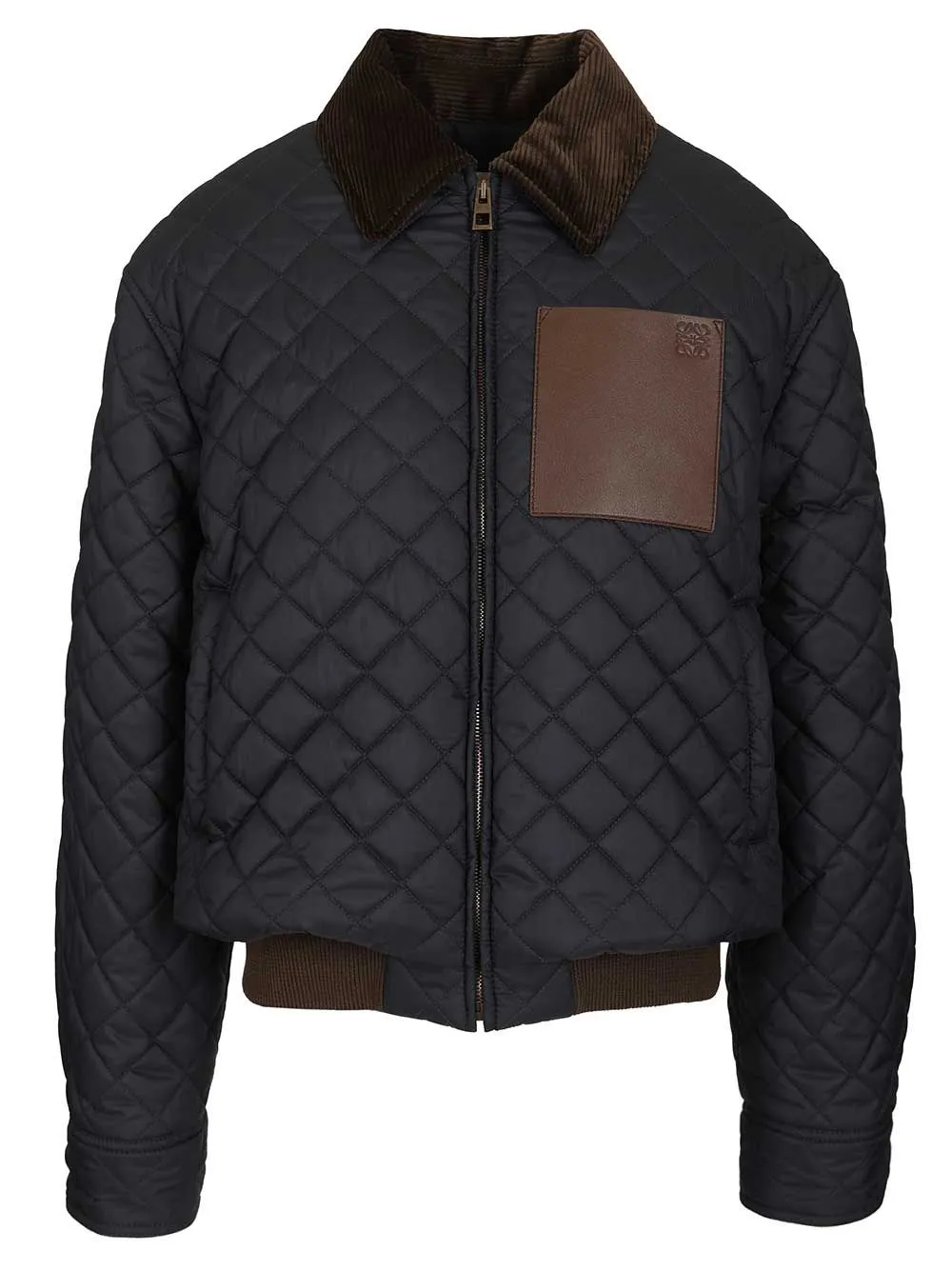 Short Jacket In Technical Fabric Jackets Blue sold by Wanan Luxury