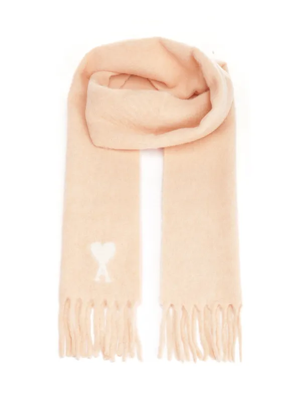 Alpaca Scarf Scarves And Foulards Rose made by Ami